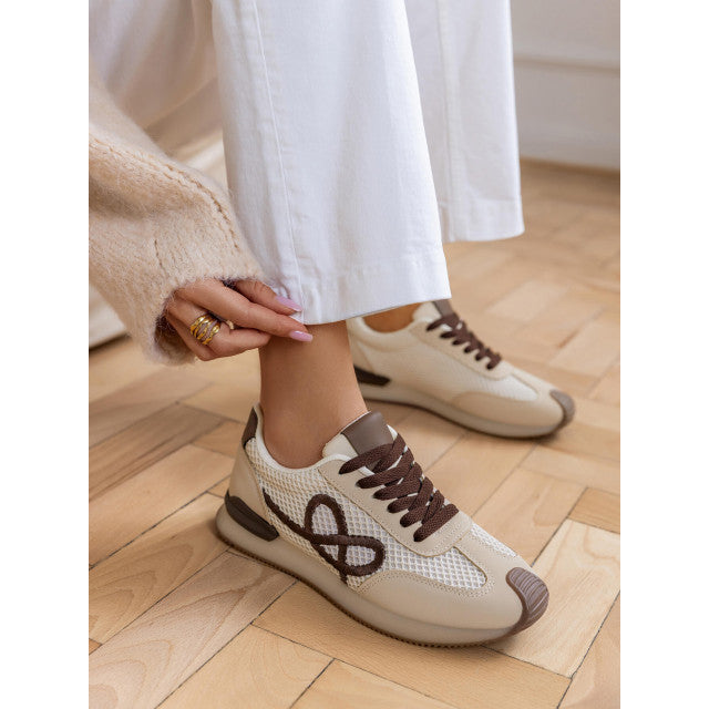 Baskets Avec Nœud Et Semelle Bicolore - Noir - taille 41 - vue 6
