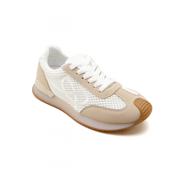 Baskets Avec Nœud Et Semelle Bicolore - Marron - taille 37 - vue 8