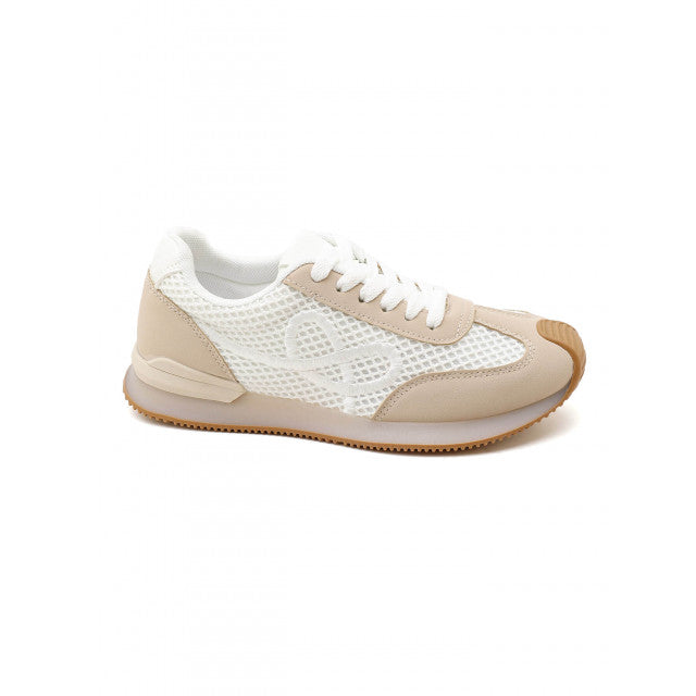 Baskets Avec Nœud Et Semelle Bicolore - Marron - taille 38 - vue 9