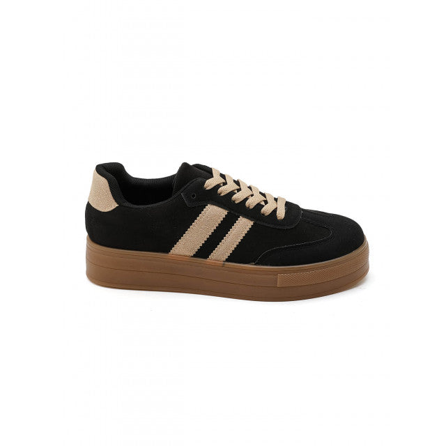 Baskets Plateformes Style Rétro - Kaki - taille 37 - vue 8