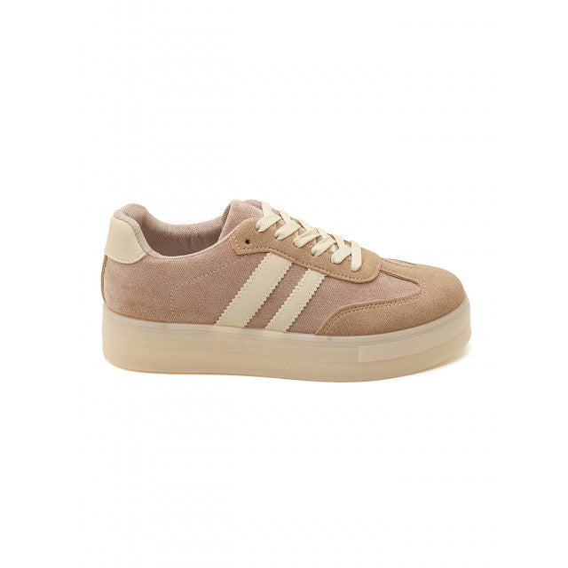 Baskets Plateformes Style Rétro - Camel - taille 36 - vue 13