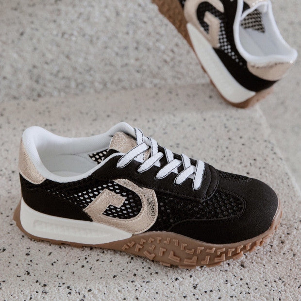Baskets à empiècements irisés - Noir - taille 41 - vue 6