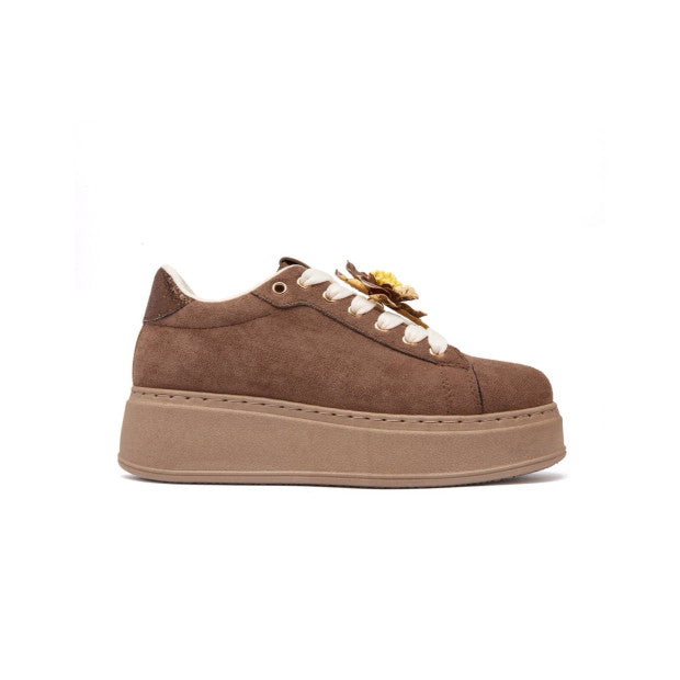 Baskets avec détails décoratifs - Taupe - taille 39 - vue 10
