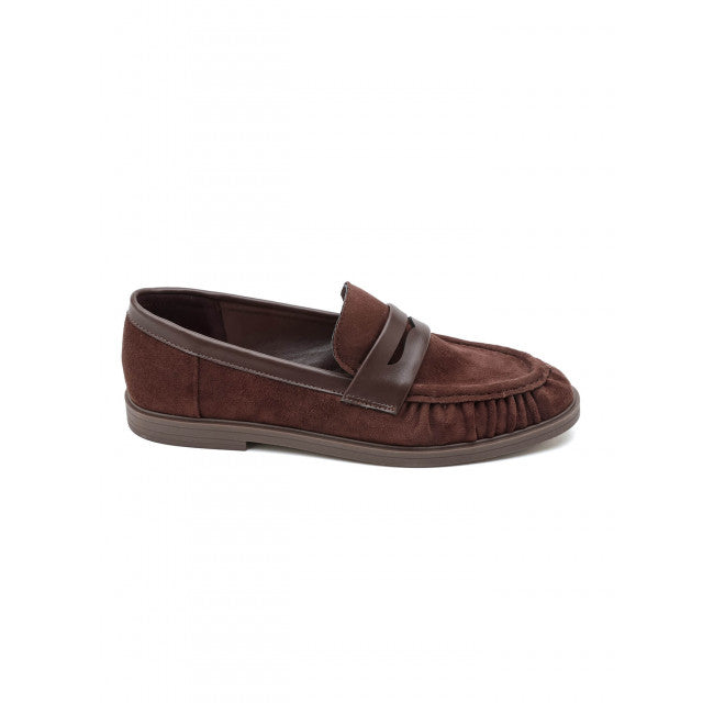 Mocassins Penny en Daim - Marron - taille 36 - vue 13