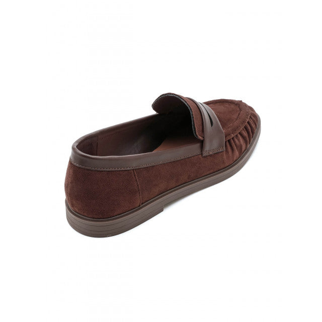 Mocassins Penny en Daim - Marron - taille 38 - vue 15