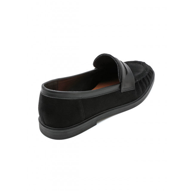 Mocassins Penny en Daim - Kaki - taille 38 - vue 9
