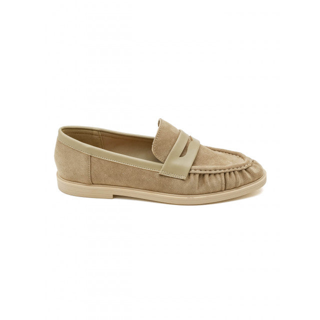 Mocassins Penny en Daim - Kaki - taille 39 - vue 10