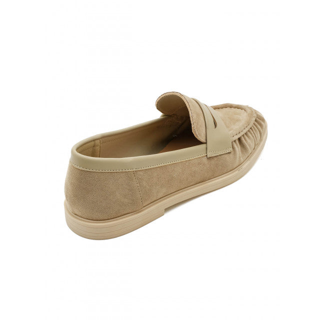 Mocassins Penny en Daim - Kaki - taille 41 - vue 12
