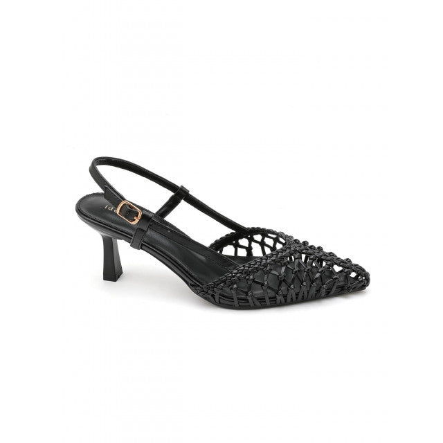 Escarpins Slingback à Bride Arrière – Élégance - Noir - taille 38 - vue 3