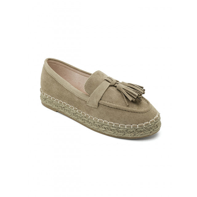 Mocassins Espadrilles à Glands - Camel - taille 36 - vue 13
