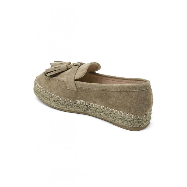 Mocassins Espadrilles à Glands - Camel - taille 38 - vue 15