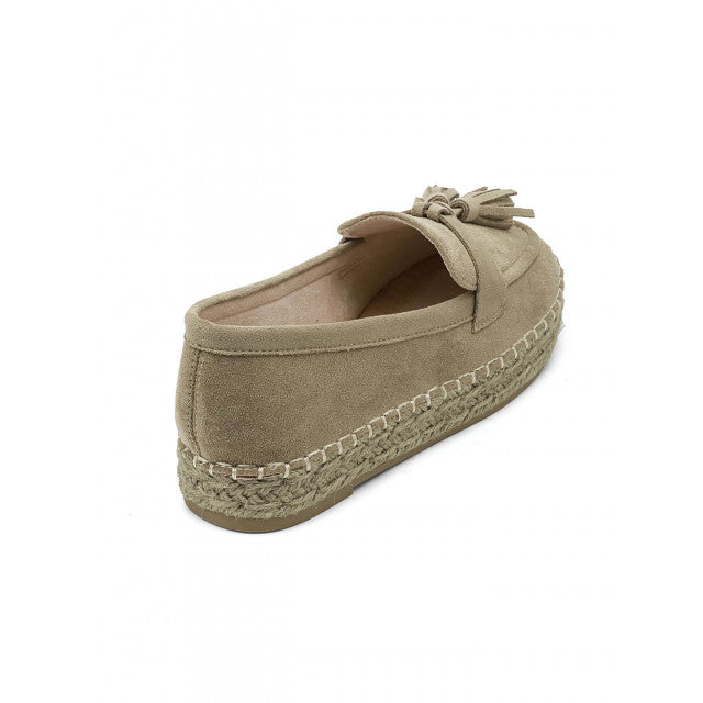 Mocassins Espadrilles à Glands - Camel - taille 39 - vue 16
