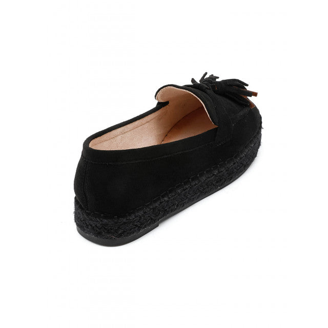Mocassins Espadrilles à Glands - Noir - taille 39 - vue 4