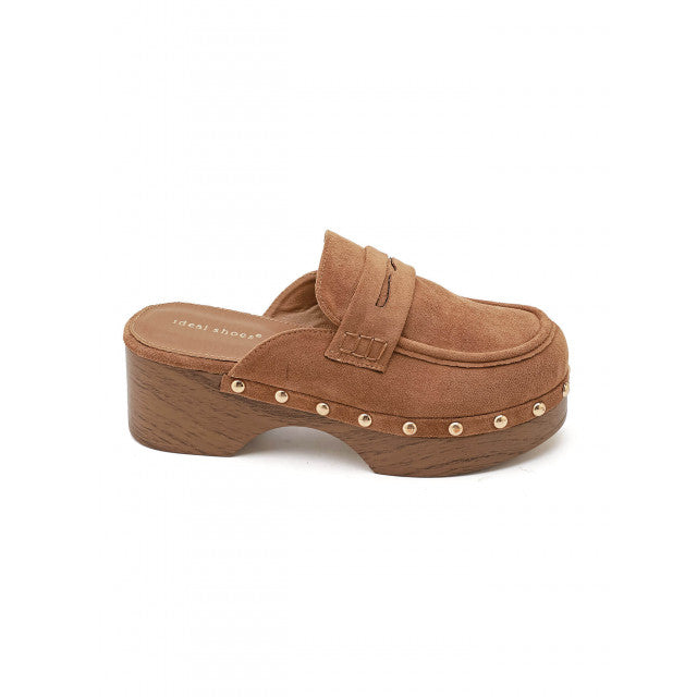 Sabots Plateformes "Ideal Shoes" – Style Rétro-Chic - Beige - taille 41 - vue 12