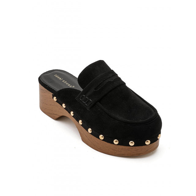 Sabots Plateformes "Ideal Shoes" – Style Rétro-Chic - Marron - taille 36 - vue 19