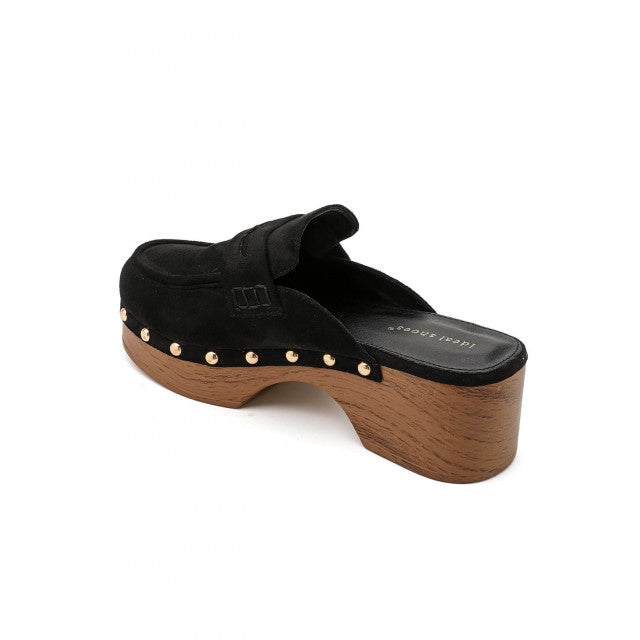 Sabots Plateformes "Ideal Shoes" – Style Rétro-Chic - Noir - taille 40 - vue 5