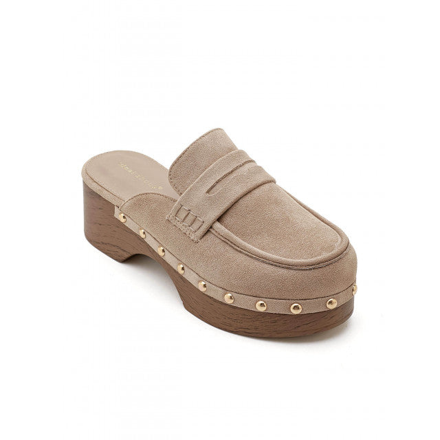Sabots Plateformes "Ideal Shoes" – Style Rétro-Chic - Beige - taille 36 - vue 7