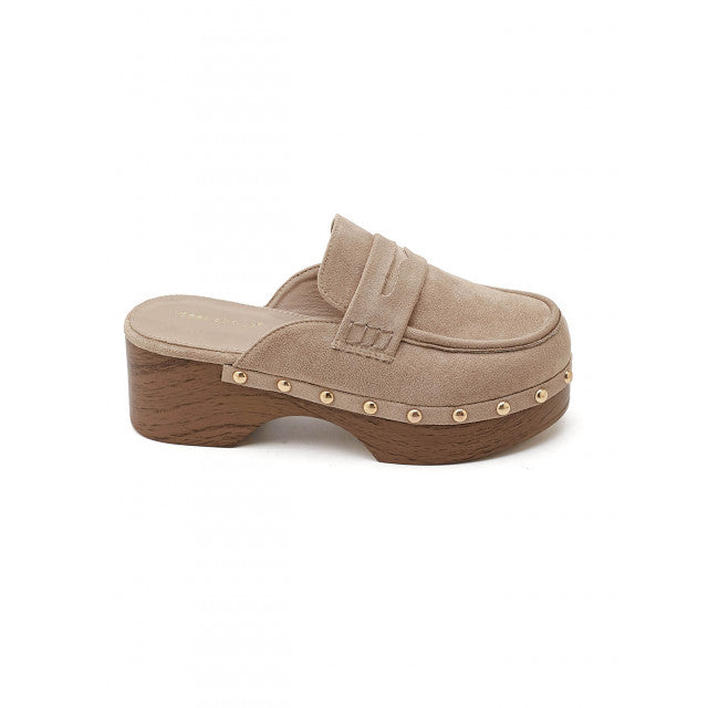 Sabots Plateformes "Ideal Shoes" – Style Rétro-Chic - Beige - taille 37 - vue 8