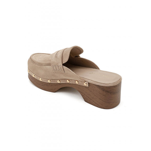 Sabots Plateformes "Ideal Shoes" – Style Rétro-Chic - Beige - taille 38 - vue 9