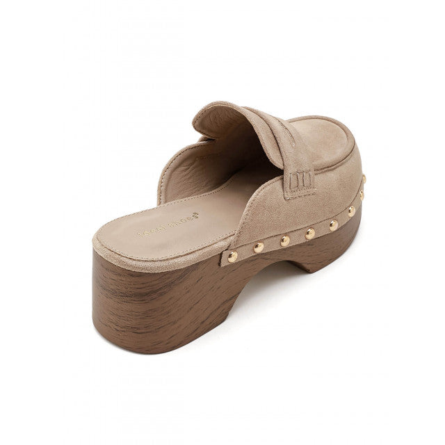 Sabots Plateformes "Ideal Shoes" – Style Rétro-Chic - Beige - taille 39 - vue 10