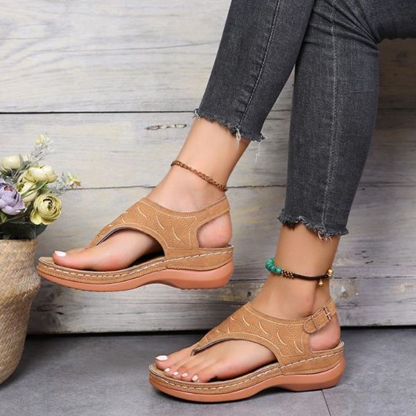 Sandales confortable à Semelle Compensées - overdope