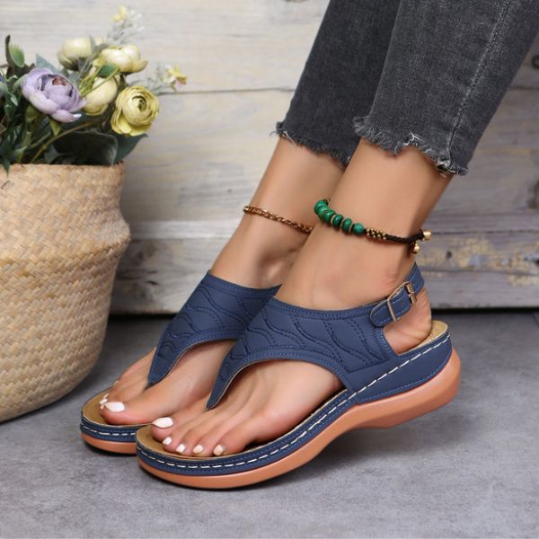 Sandales confortable à Semelle Compensées - overdope