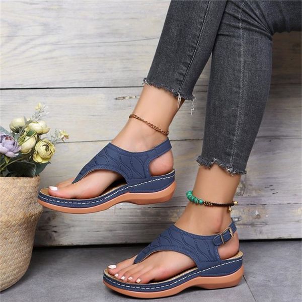 Sandales confortable à Semelle Compensées - overdope