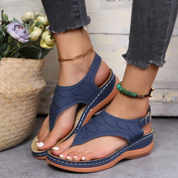 Sandales confortable à Semelle Compensées - overdope
