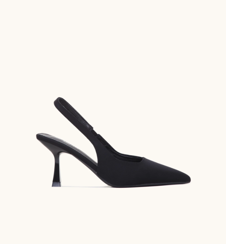 Escarpins à bride arrière élastique - Noir - taille 38 - vue 3