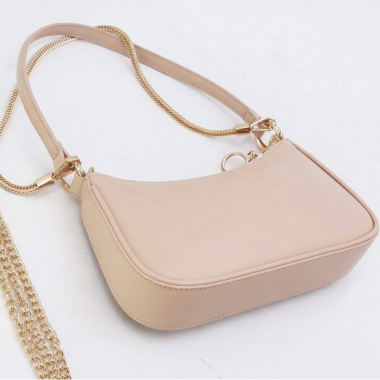 Sac Baguette Minimaliste - Or