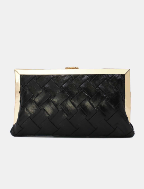 Pochette de Soirée Tressée - Or - taille 41