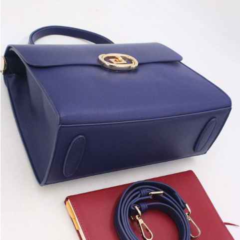 Sac à Main Minimaliste Femme - Bleu - taille 41
