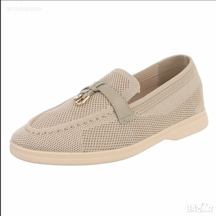 Mocassins caractérisée souple sans lacets - Beige - taille 40 - vue 11