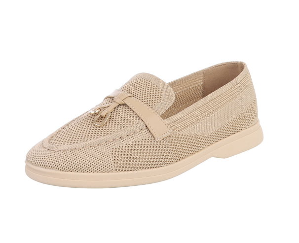 Mocassin à enfiler - Kaki - taille 40 - vue 11
