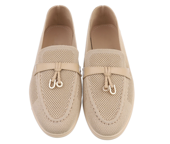 Mocassin à enfiler - Bleu - taille 36 - vue 13