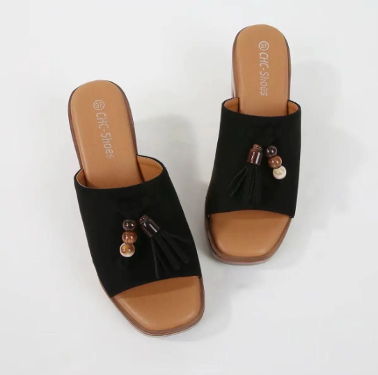 Sandales à talons - Marron - taille 37 - vue 8