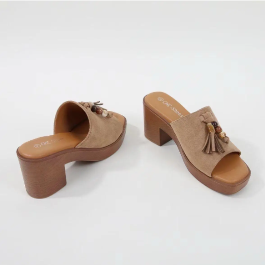 Sandales à talons - Noir - taille 39 - vue 4