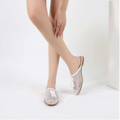 Babouche classiques - Noir - taille 40 - vue 5