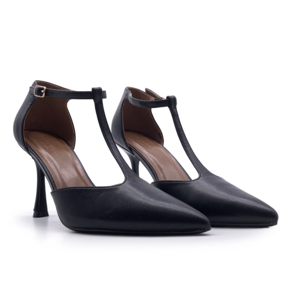 Escarpins charleston durable - Noir - taille 41 - vue 6