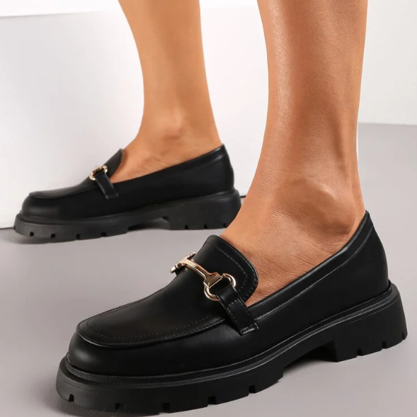 Mocassins à semelle épaisse - Noir - taille 37 - vue 2