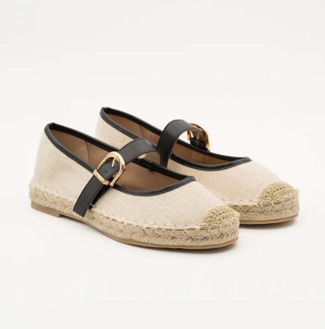 Ballerines pen toile - Noir - taille 37 - vue 2