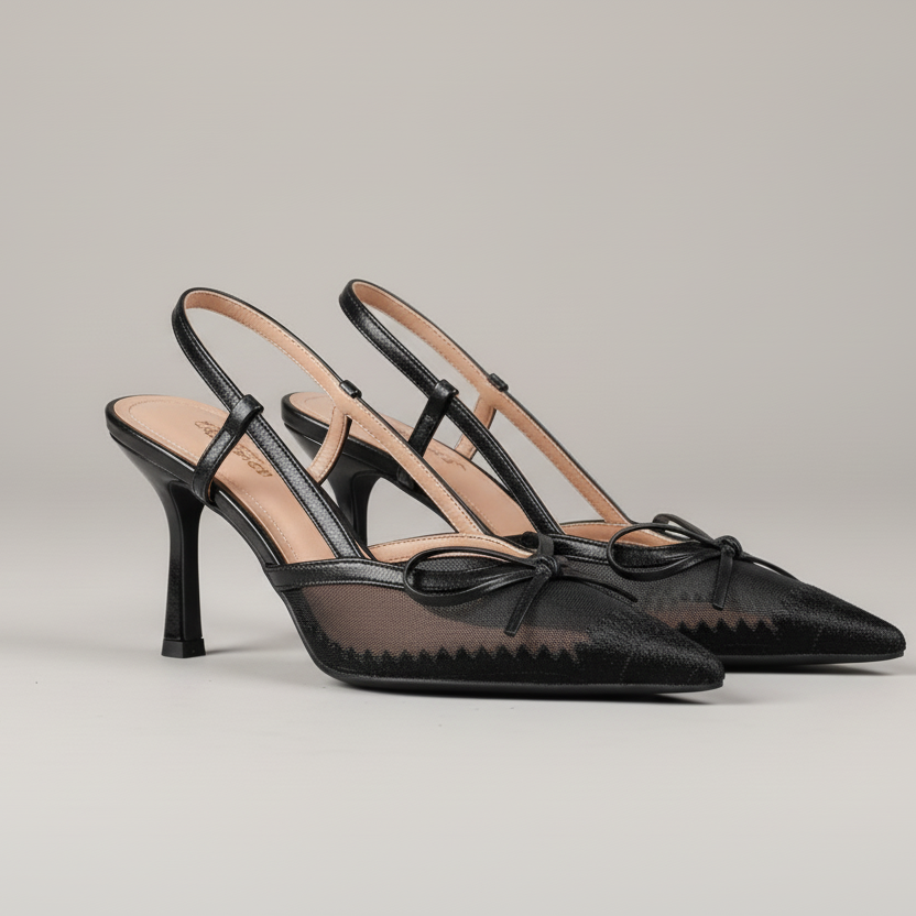 Escarpins Slingbacks - Noir - taille 40 - vue 5
