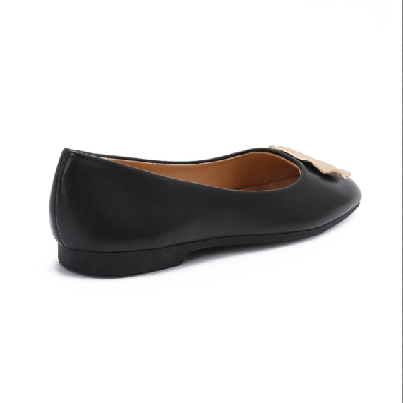 Ballerines à détail métallique - Bordeaux - taille 36 - vue 19