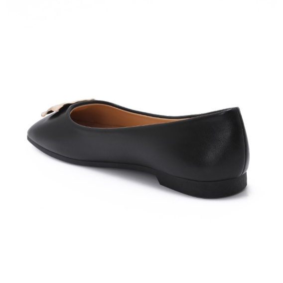 Ballerines à détail métallique - Bordeaux - taille 37 - vue 20