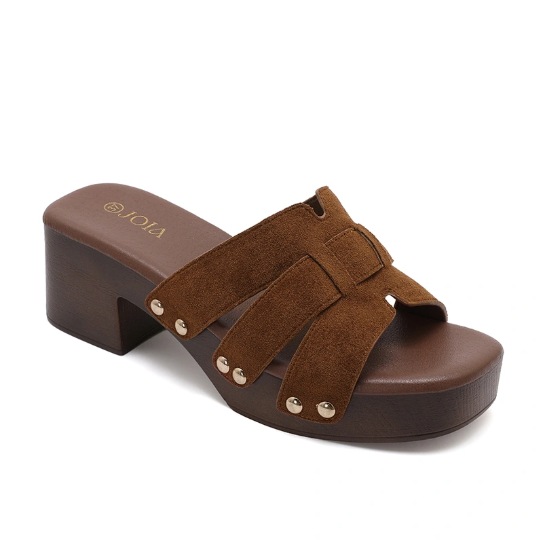Sandale à plateforme tendance - Camel - taille 39 - vue 16