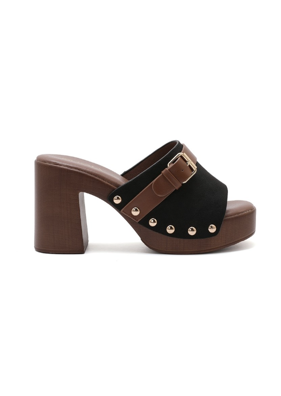Sandales à Talon Plateforme - Marron - taille 38 - vue 9