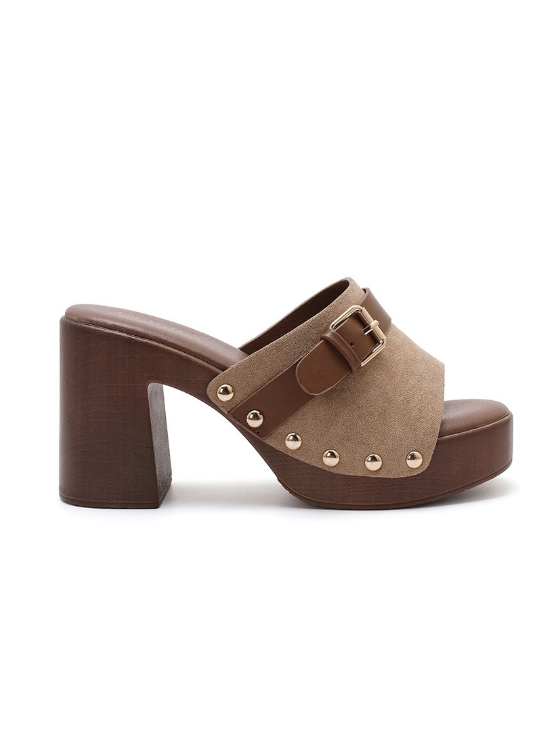 Sandales à Talon Plateforme - Noir - taille 40 - vue 5