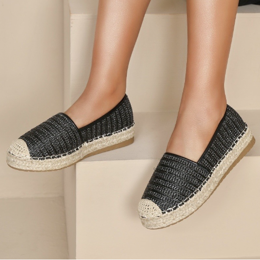 Espadrilles plates décontractées - Nude - taille 36 - vue 7