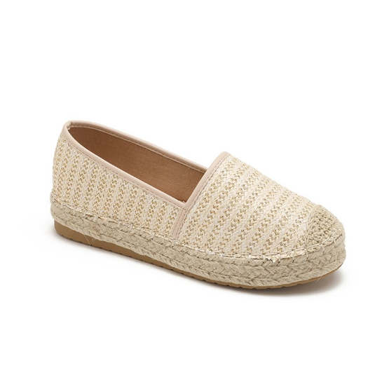 Espadrilles plates décontractées - Noir - taille 39 - vue 4