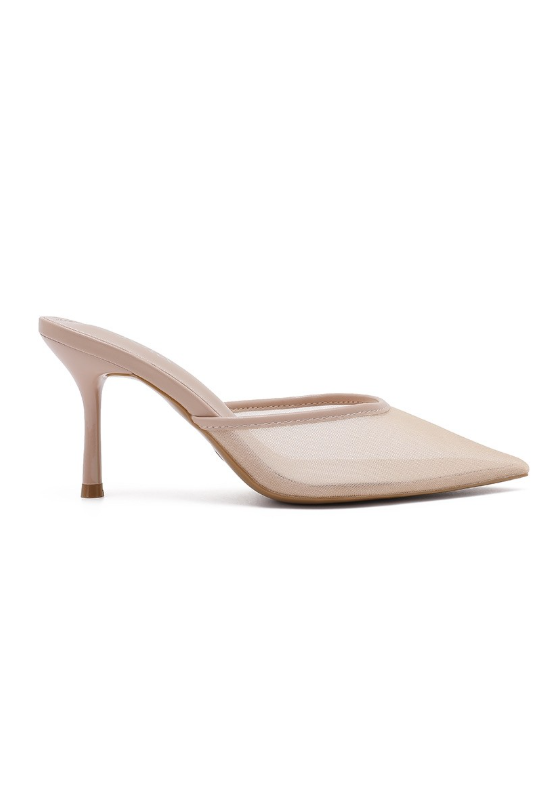 Escarpin en Mesh - Noir - taille 40 - vue 5